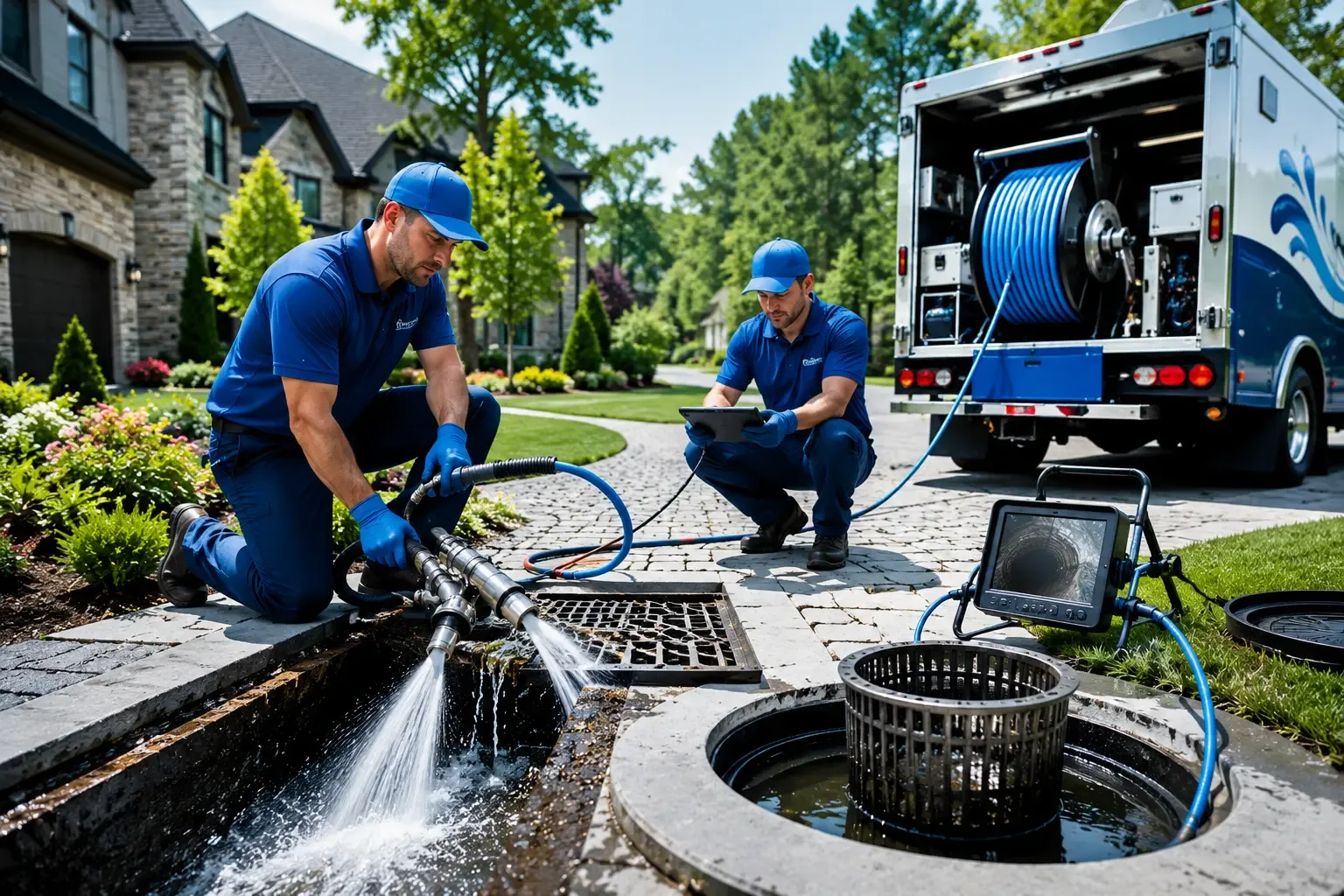 Local outdoor drain cleaning professionals in Steens, MS
